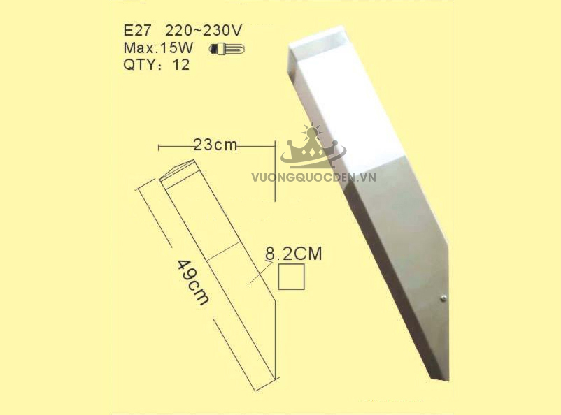 Đèn tường phong cách hiện đại ROL231-1